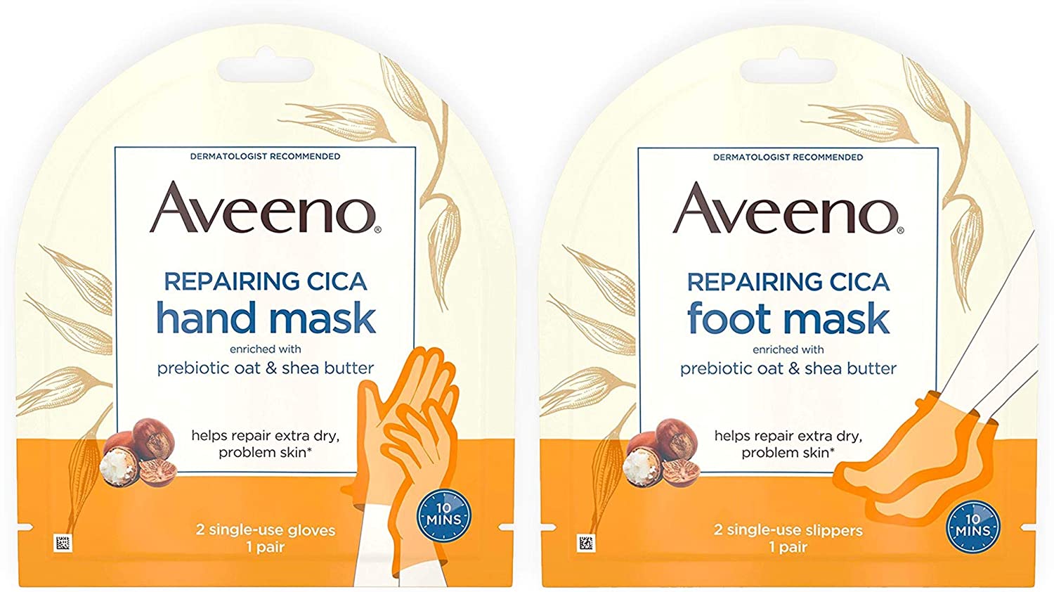 Aveeno CIC hand mask amazon