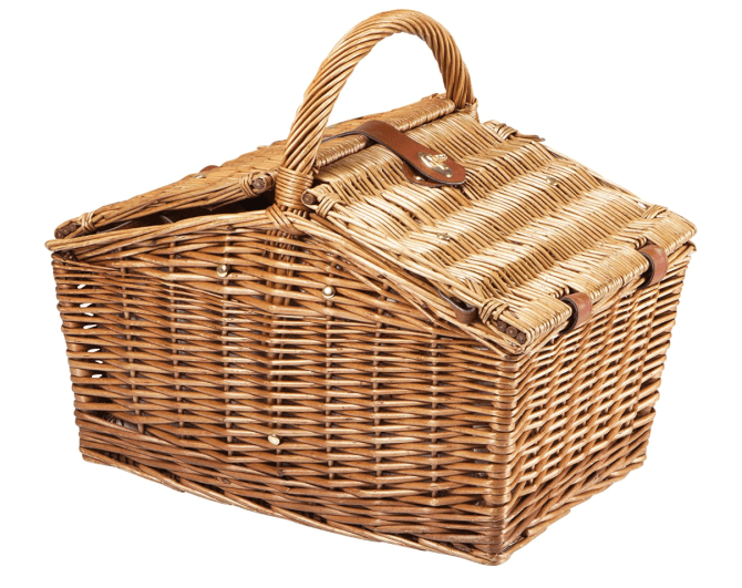 Picnic Time Piccadilly Willow Picnic Basket