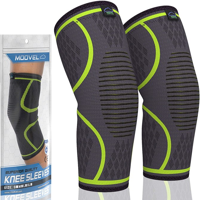 Modvel 2 Pack Knee Compression Sleeve