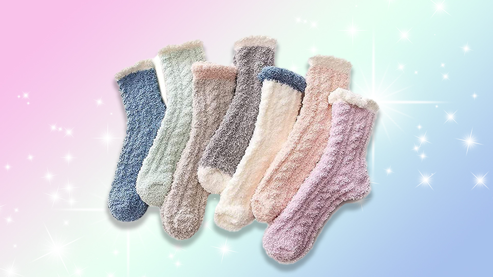 Stylecaster | Fuzzy Socks