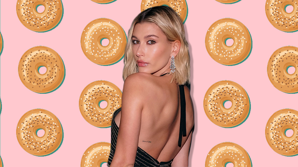 STYLECASTER | Hailey Bieber Bottega Bag