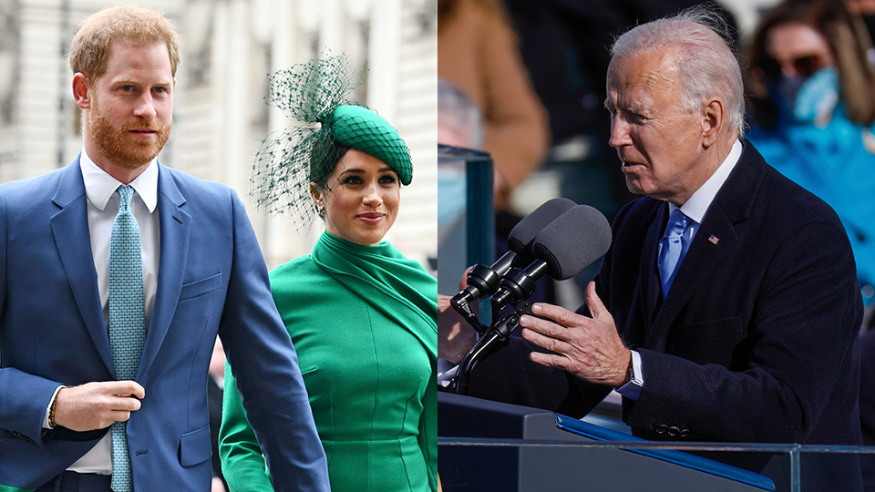 Meghan Markle, Joe Biden, Prince Harry