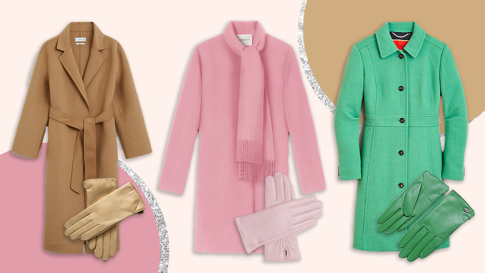 STYLECASTER | Matching Coats & Gloves