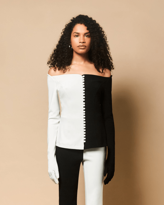 Leigh NY Josephine Tux Top