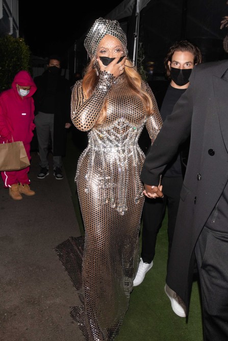 STYLECASTER | Beyonce Grammys After Party Look 2021