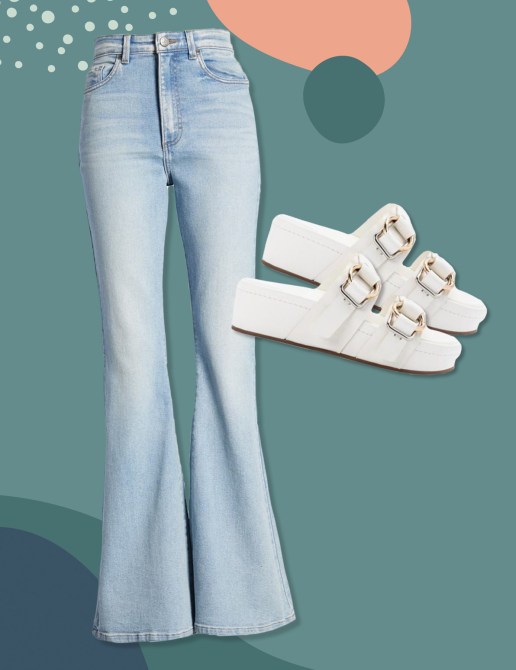 STYLECASTER | How to Style Flare Jeans