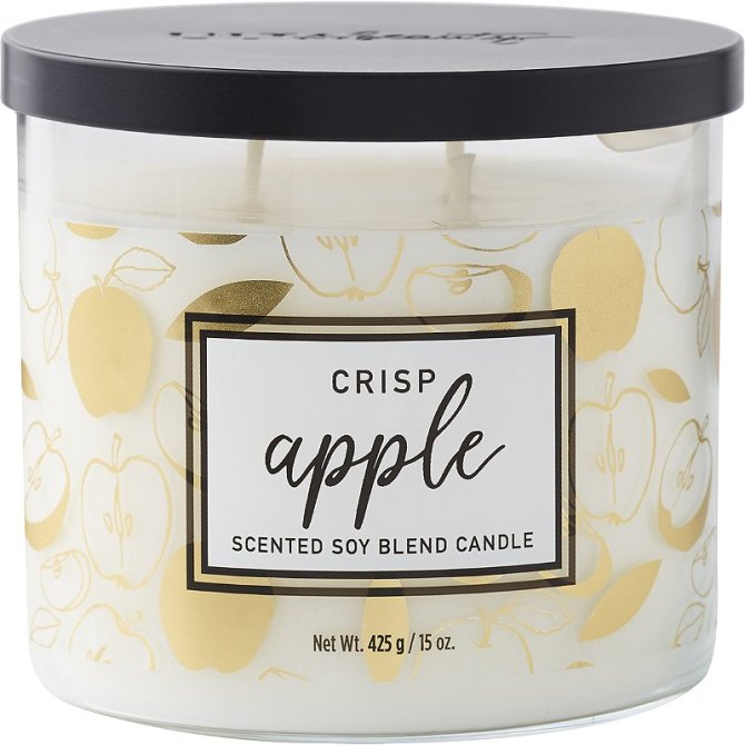 Ulta Crisp Apple Scented Soy Blend Candle