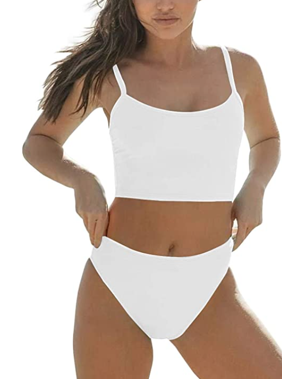 STYLECASTER | high waisted swimsuits amazon