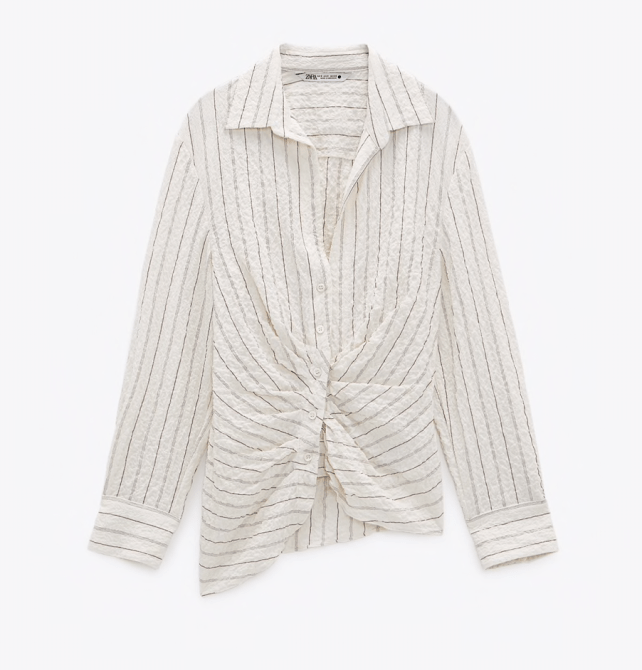 STYLECASTER | Emily Ratajkowski Zara Skirt