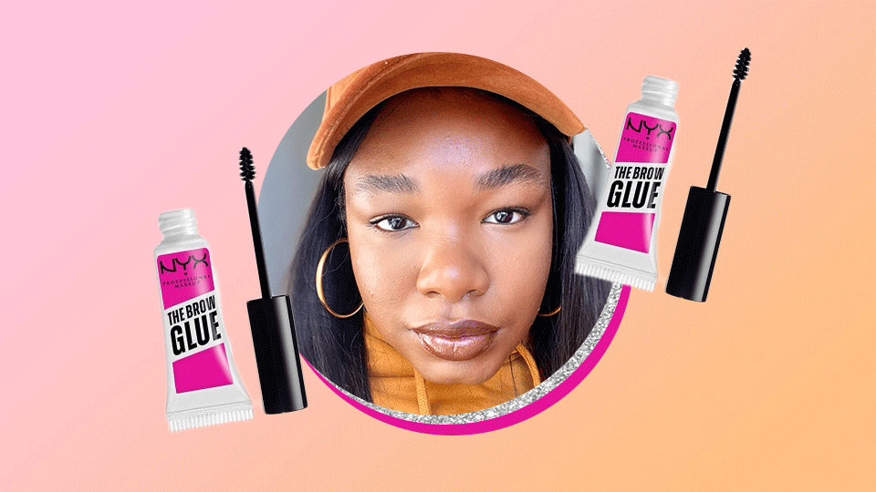 STYLECASTER | NYX Brow Glue Review