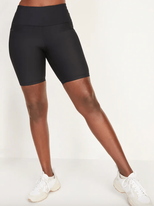 STYLECASTER | Beyond Yoga Spacedye Bike Shorts Dupe