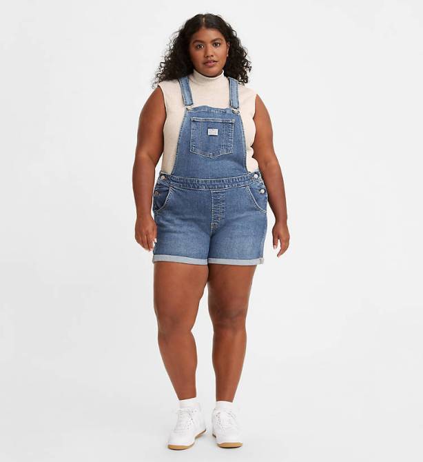 Denim Shortalls