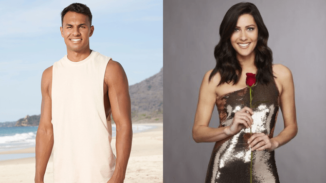 Aaron, Becca, "Bachelor in Paradise" 2021