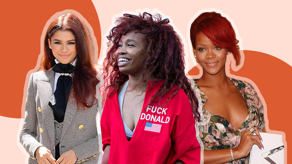 red hair wig trends