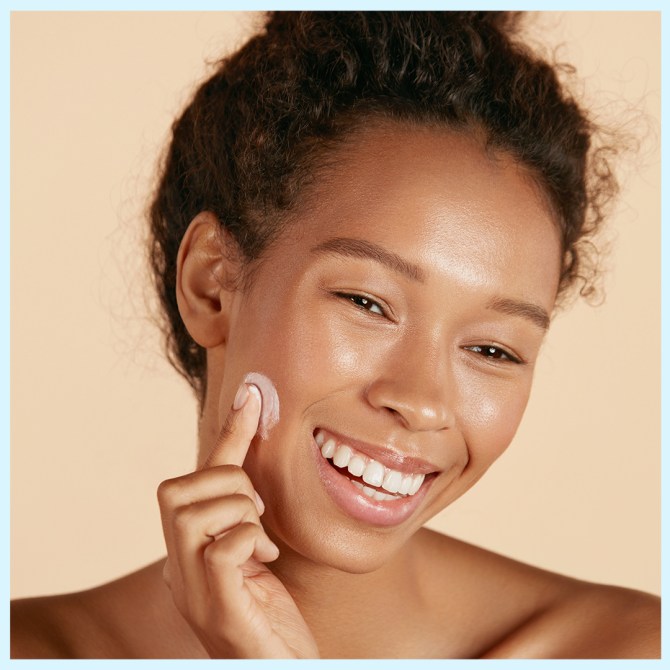 Dewy/glass skin trend