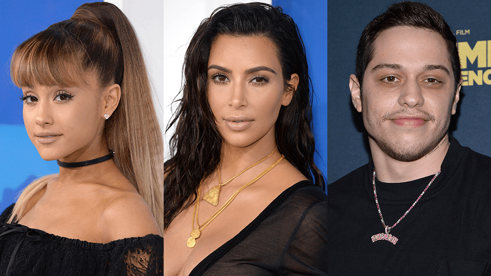 Ariana Grande, Kim Kardashian, Pete Davidson