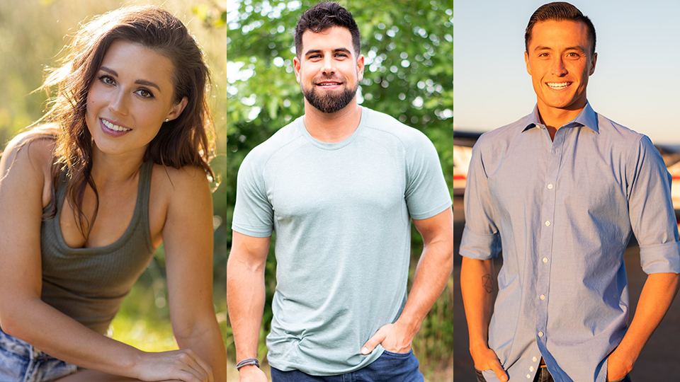 Katie Thurston, Blake Moynes, John Hersey, "The Bachelorette" 2021