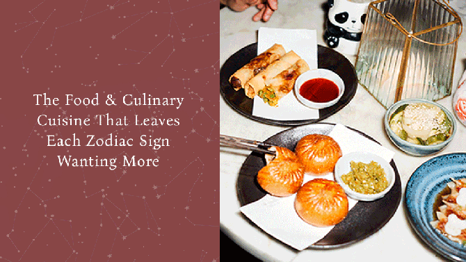 Zodiac Signs Food Cuisine