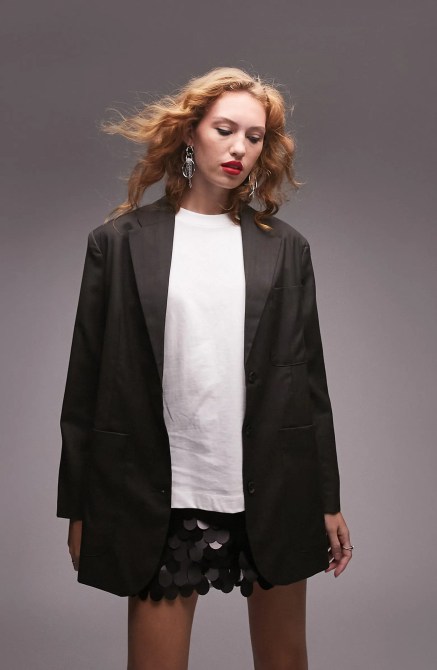 Crosshatch Tailored Blazer