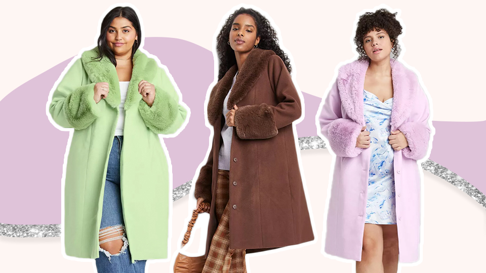 STYLECASTER | Target Faux Fur Trim Jacket