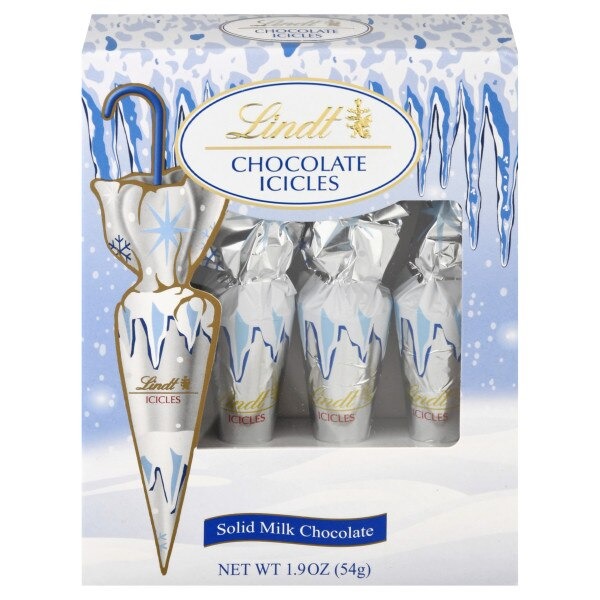 Lindt Holiday Milk Chocolate Icicles CVS