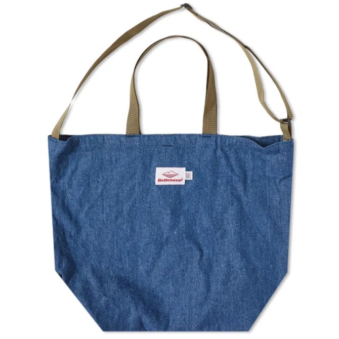 Battenwear Packable Denim Tote