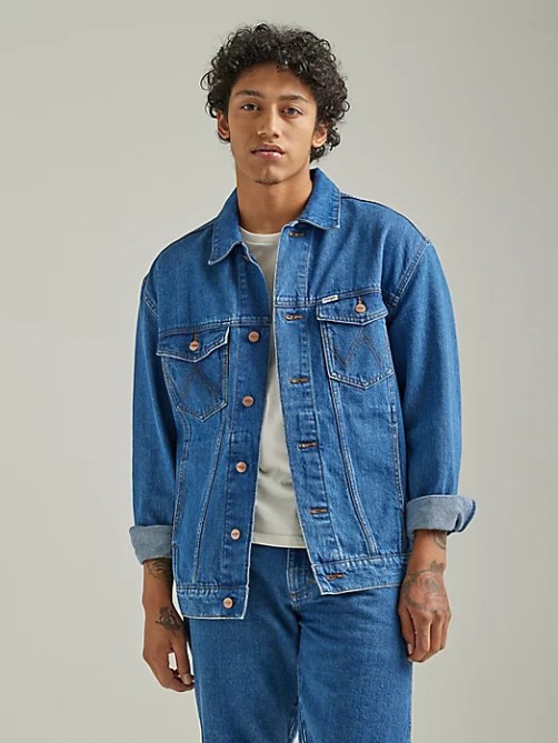 Wrangler oversized denim jacket