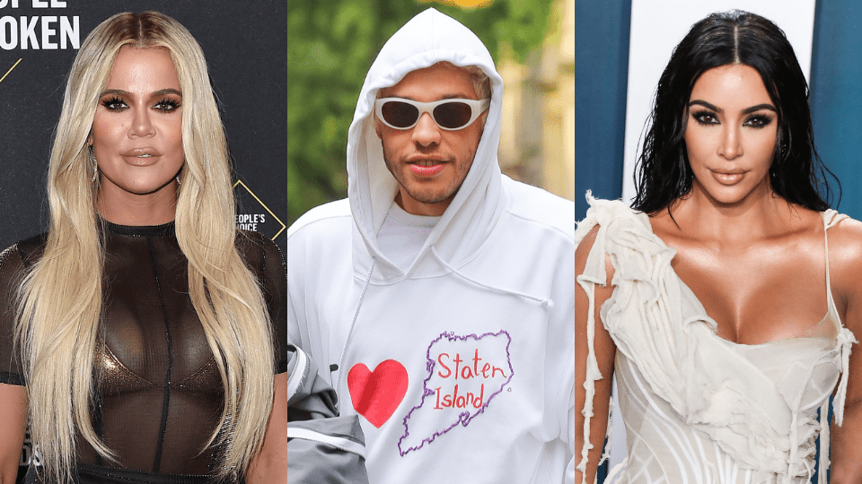 khloe-kardashian-pete-davidson-kim-kardashian