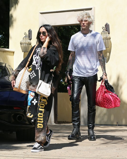 STYLECASTER | Megan Fox Machine Gun Kelly Style