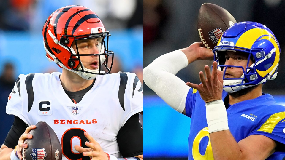 Super Bowl 2022, Joe Burrow, Matthew Stafford