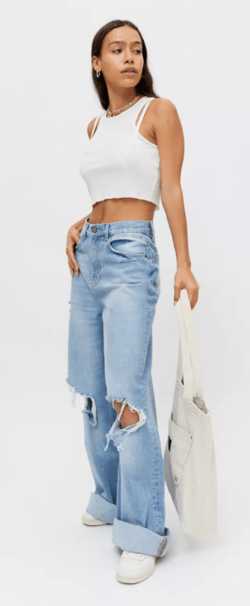 STYLECASTER | Hailey Bieber Jeans