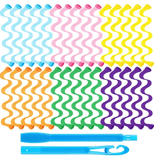 amazon heatless hair curler