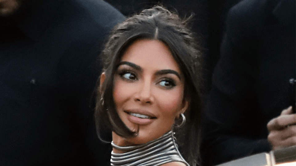 STYLECASTER | Kim Kardashian Latex Look