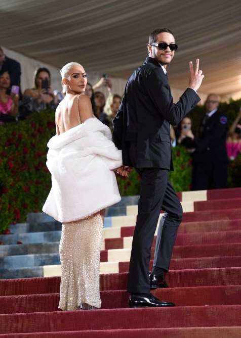 Kim Kardashian, Pete Davidson, Met Gala 2022