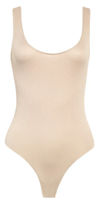 Rib Scoop Neck Bodysuit