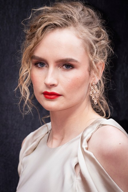 Olivia DeJonge at Britain Elvis Premiere