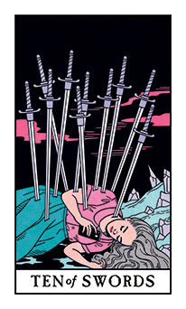 Ten of Swords Tarot