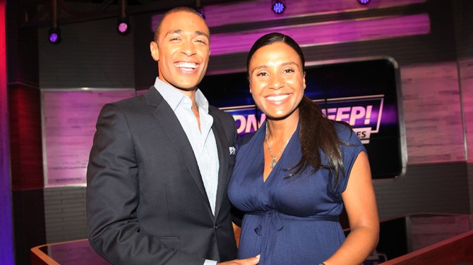 TJ Holmes, Marilee Fiebig