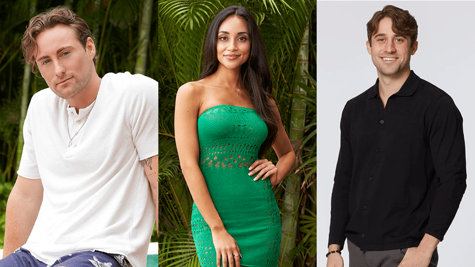 Victoria, Johnny, Greg, "Bachelor in Paradise" 2022
