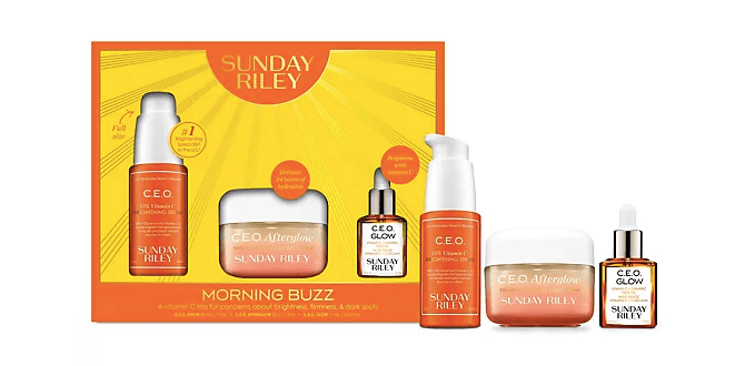 Sunday Riley Morning Buzz 3-Piece Kit