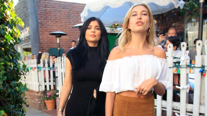 Kylie Jenner, Hailey Bieber