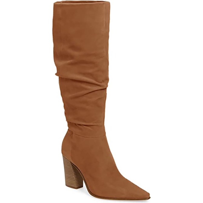 PiePieBuy Womens Faux Suede Knee High Boots