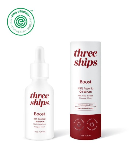 Three Ships Beauty Boost 49% Rosehip Oil Serum