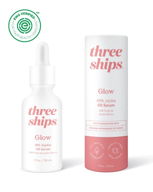 Three Ships Beauty Glow Jojoba Oil Serum