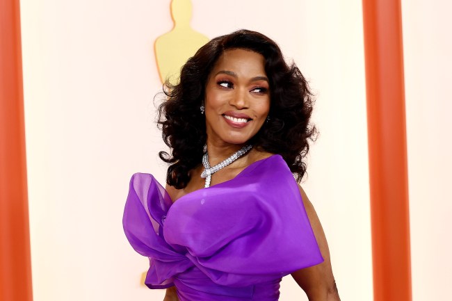 Angela Bassett attends the 95th Annual Academy Awards on March 12, 2023 in Hollywood.