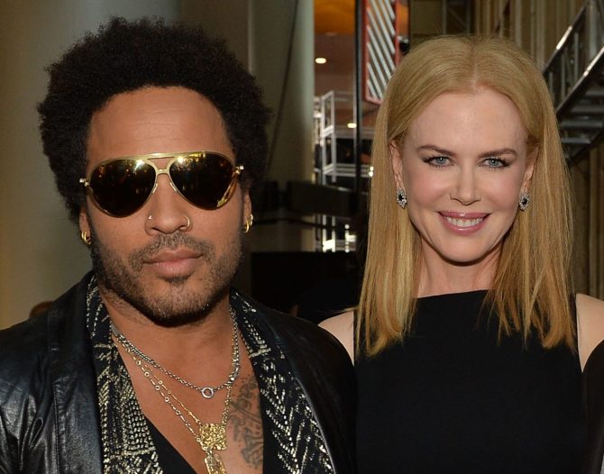 Lenny Kravitz, Nicole Kidman
