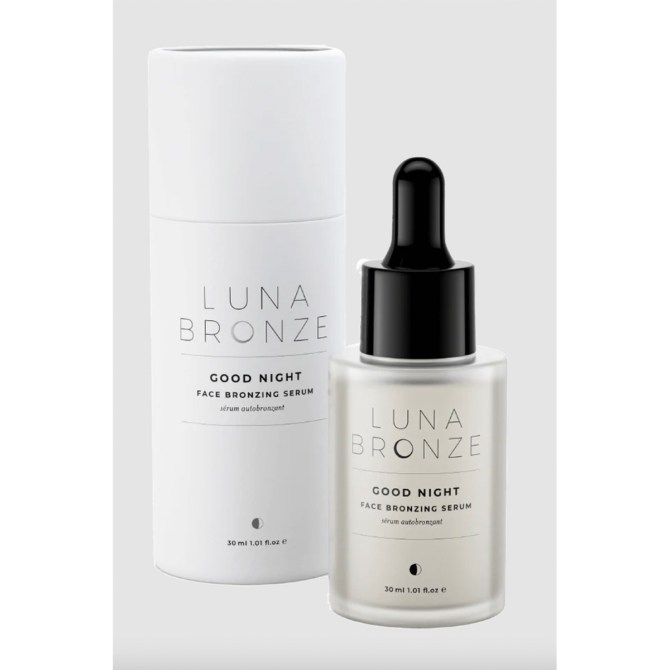 Luna Bronze Good Night Face Bronzing Serum