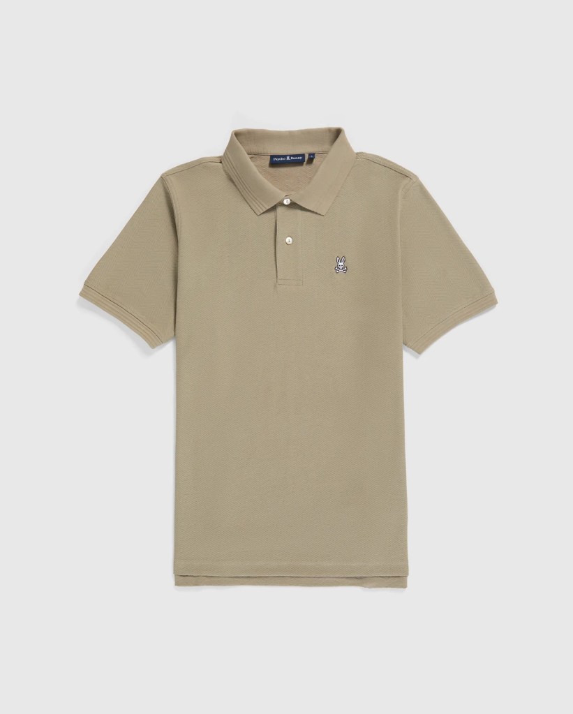 Psycho Bunny Jacquard Fashion Polo