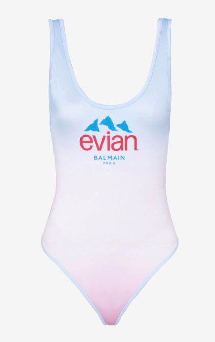 STYLECASTER | Balmain x evian Collab