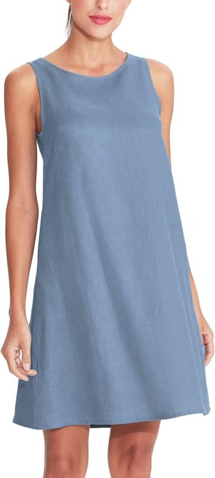 Amazhiyu Linen Shift Dress Amazon
